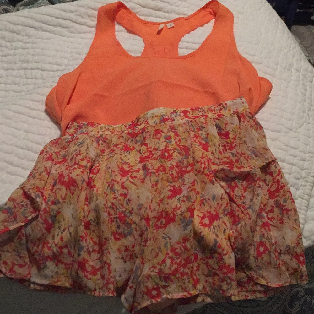 Floral shorts